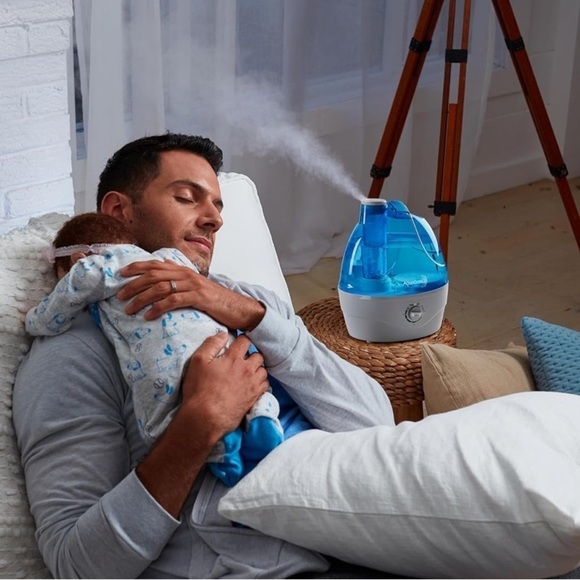 Brand New Cool Mist Humidifier 2.2L Water Tank Quiet Ultrasonic Auto Shut Off - Picture 3 of 16